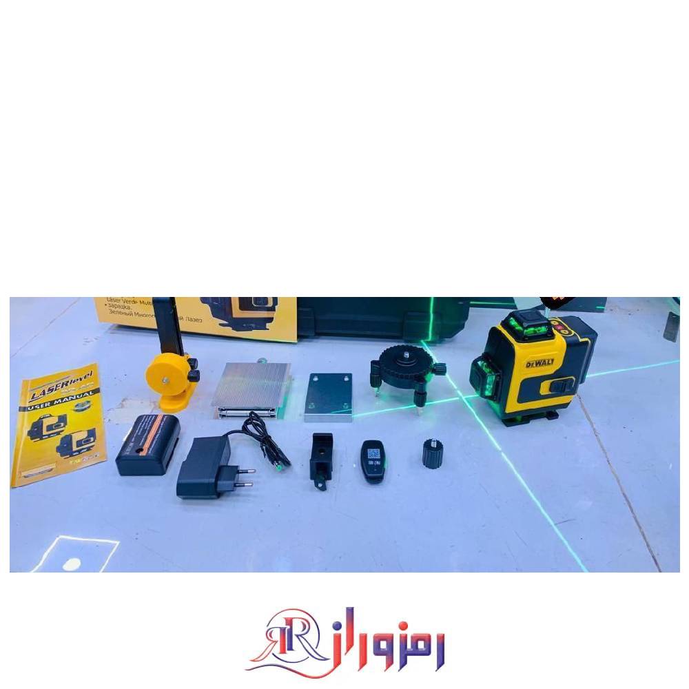 تراز لیزری 4 بعدی 360 درجه دیوالت ریموت دار مدل Dewalt 4D 360 ، خرید و قیمت تراز لیزری 4 بعدی 360 درجه دیوالت ریموت دار مدل Dewalt 4D 360 ، کیفیت عالی